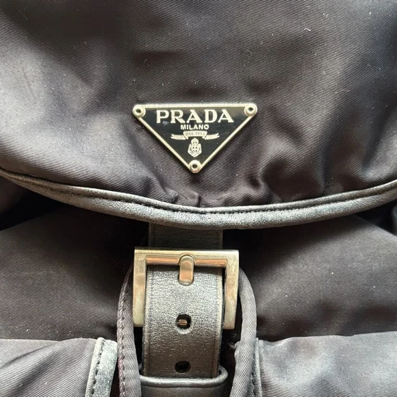 Prada Vintage Black Mini Backpack - Picture 2 of 10